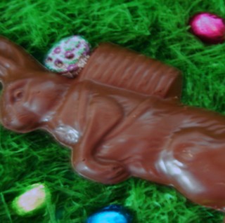 Chocolate Bunny With Basket